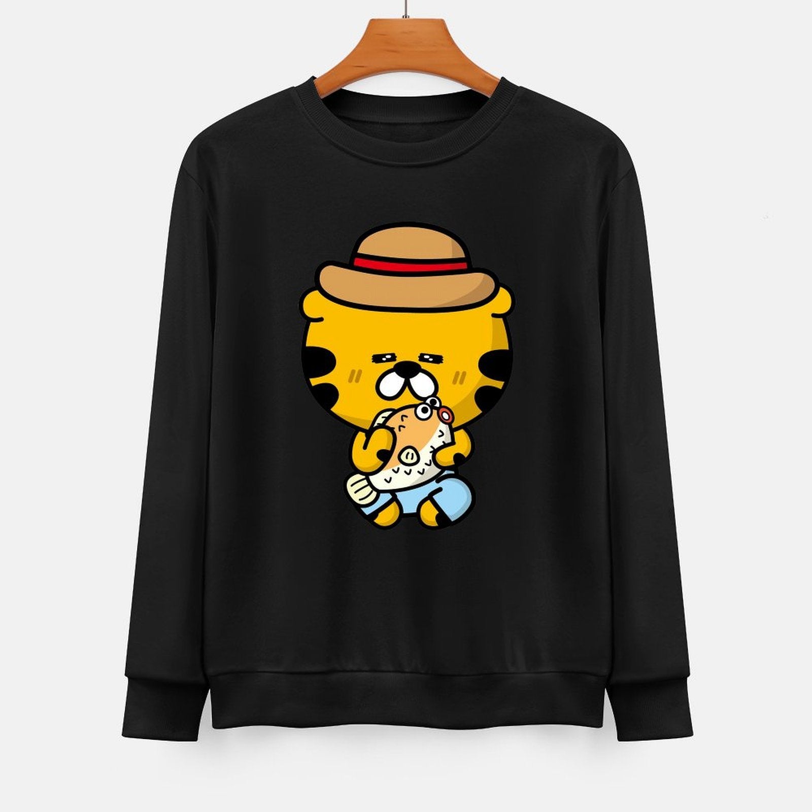 Front Patterned Long Sleeve TopTear-Resistant Series